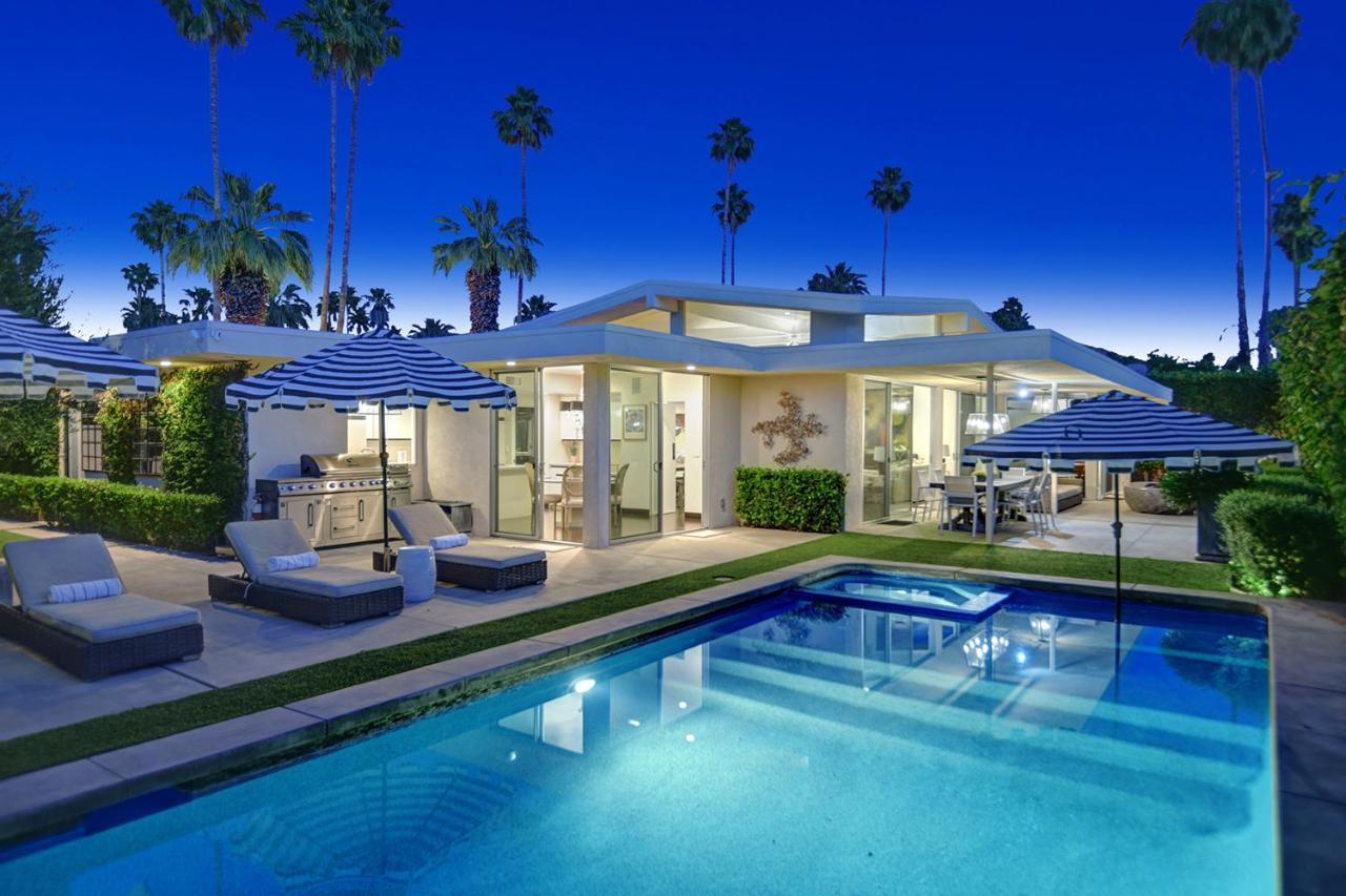 Canyon Palms Estate- Ultra-Luxe, Pool, Spa, Firepit, Outdoor Kitchen & More Palm Springs Dış mekan fotoğraf