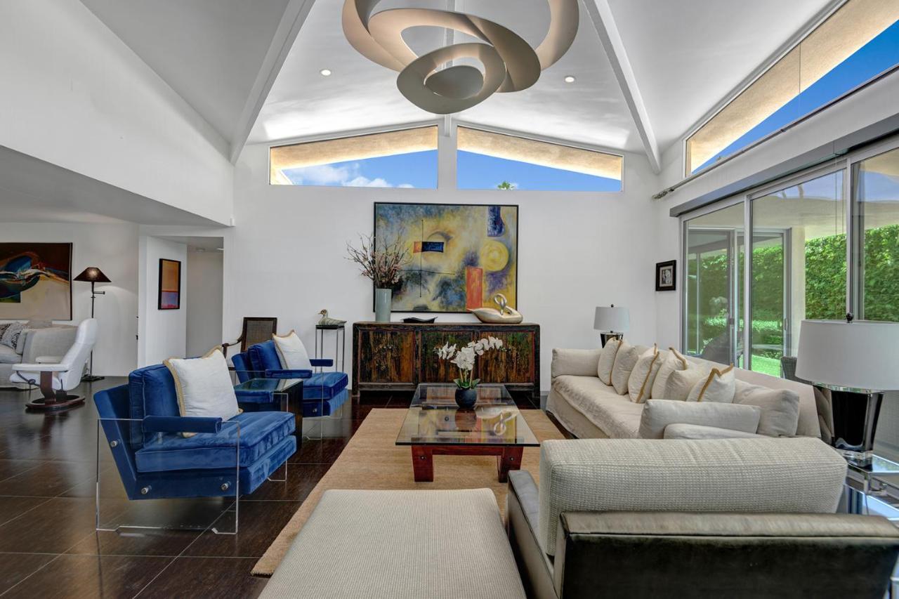 Canyon Palms Estate- Ultra-Luxe, Pool, Spa, Firepit, Outdoor Kitchen & More Palm Springs Dış mekan fotoğraf