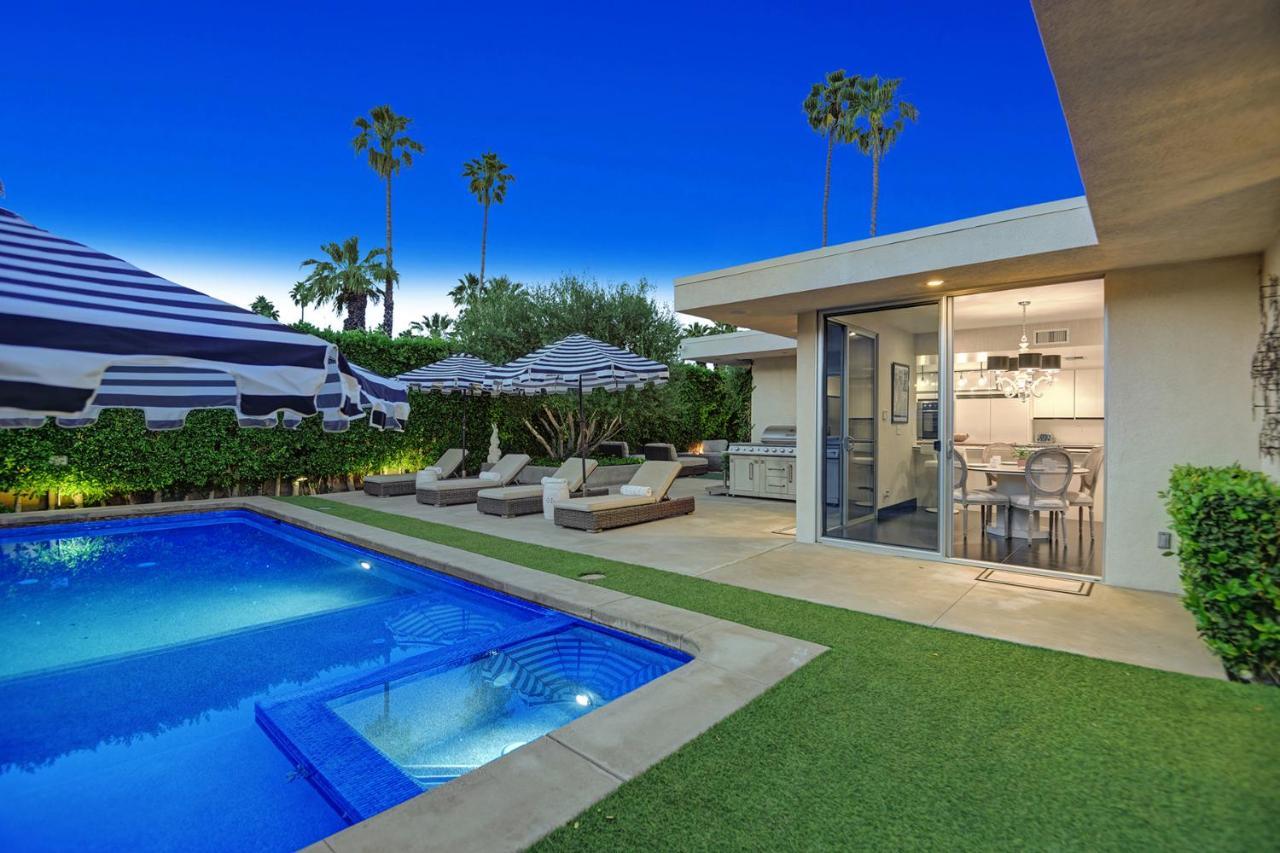 Canyon Palms Estate- Ultra-Luxe, Pool, Spa, Firepit, Outdoor Kitchen & More Palm Springs Dış mekan fotoğraf